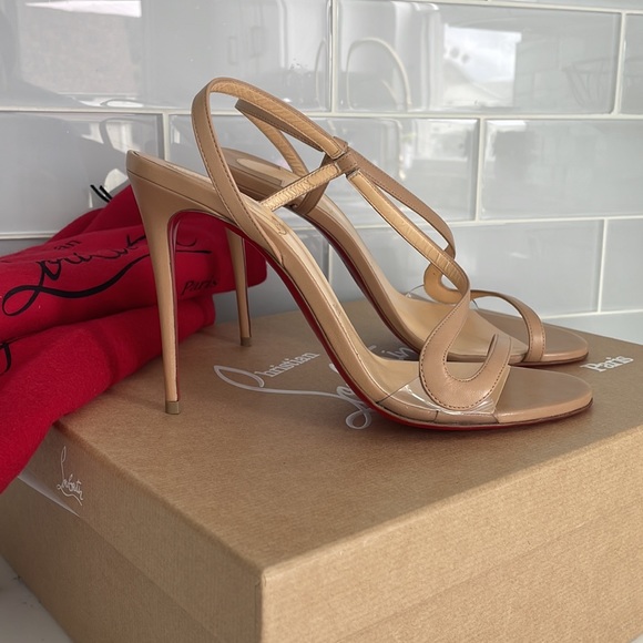 Christian Louboutin Paris high heels shoes 💯 Authentic - Picture 2 of 8